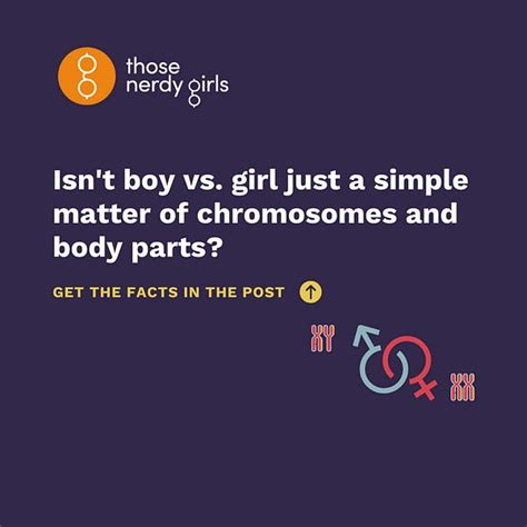 Isnt Boy Vs Girl Just A Simple Matter Of Different Sex Chromosomes Xx Vs Xy And Body Parts