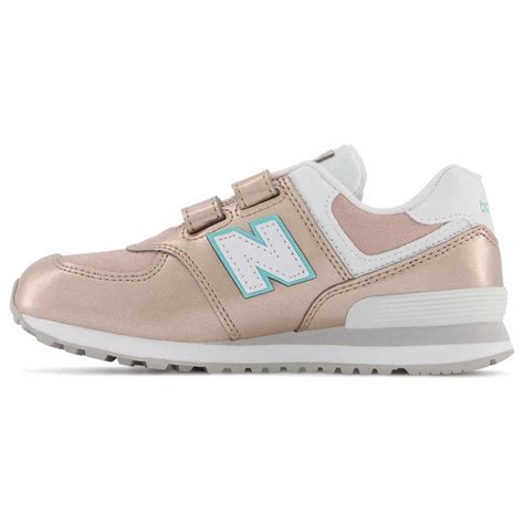 New Balance 574 Metallic Trainers Brown Dressinn