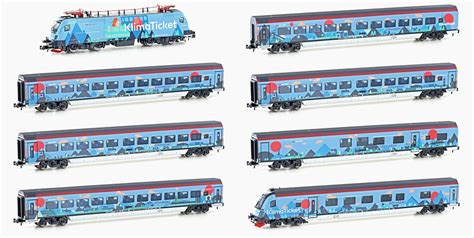 HOBBYTRAIN H25226S Personenzug mit Rh 1116 8 tlg ÖBB Railjet