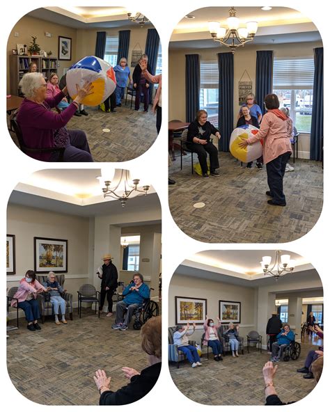 Our residents in Harmony Square... - Harmony at Martinsburg