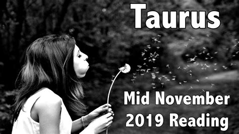 Taurus Wow You Have A Wish About To Unfold Mid November 2019 YouTube