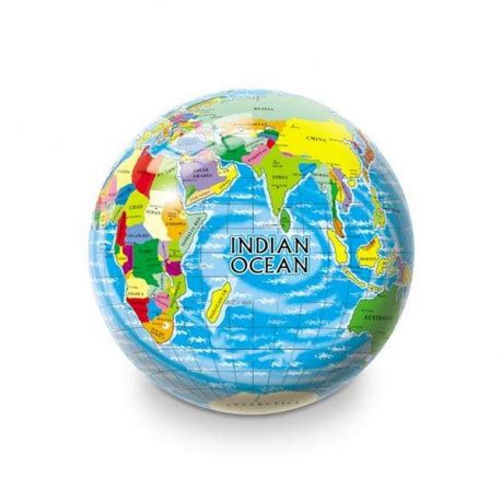 Pall World map Unice Toys - Pallid - Photopoint