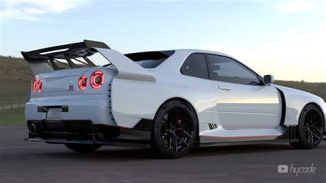 Nissan Skyline R Gtr Custom Wide Body Kit By Hycade Buy With Delivery