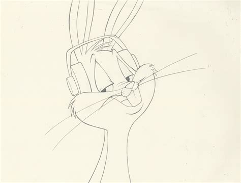 Looney Tunes Original Production Drawing: Bugs Bunny | Looney tunes ...