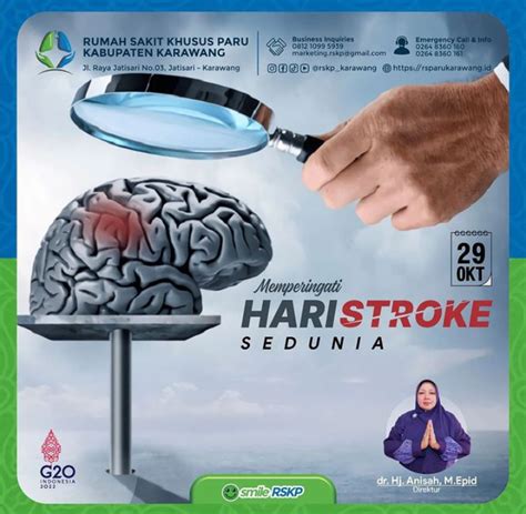 Peringati Hari Stroke Sedunia Begini Pesan Dirut Rskp Karawang