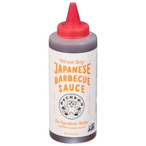 Bachan S Non GMO Japanese Barbecue Sauce Hot And Spicy 16 Oz Vitacost