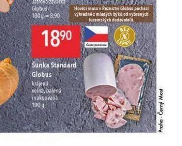 Šunka standard Globus Květen 2023