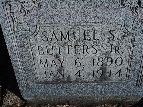 Samuel Shaw Butters Jr 1890 1944 Mémorial Find a Grave