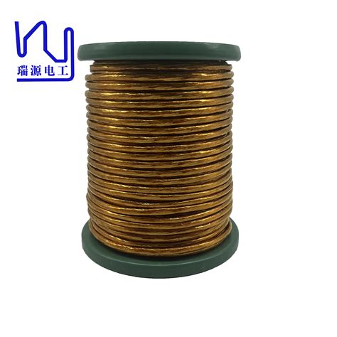 Custom High Frequency Mm Taped Litz Wire Copper Conductor For