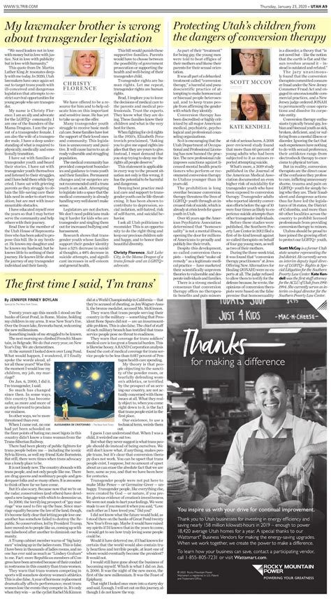 SL Tribune, screenshot of Page A9: Three important articles side-by