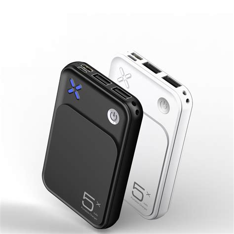 Hot Product New Customs Logo Electronics Travel Mini Power Bank 5000mAh