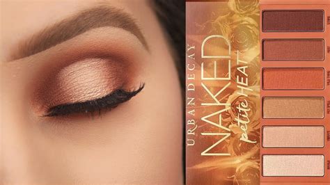 URBAN DECAY NAKED PETITE HEAT PALETTE TUTORIAL EIMEAR MCELHERON YouTube