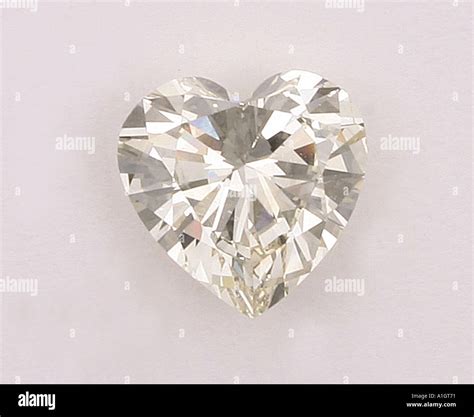 Diamond heart shape Stock Photo - Alamy