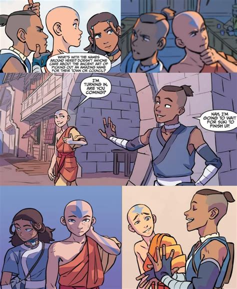 aang finally hit  growth spurt rthelastairbender