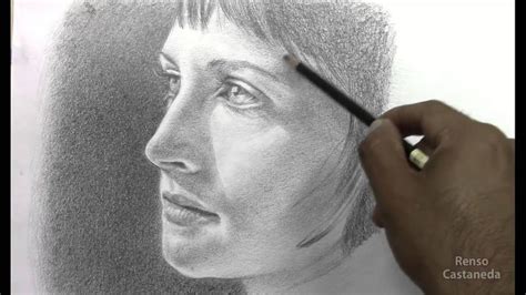 Como Dibujar Un Retrato Parte 6 Painting Lessons Male Sketch Drawings