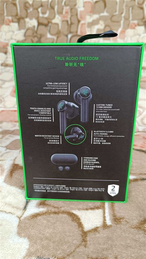 Беспроводные наушники Razer Hammerhead навушники райзер разр разер: 880 ...