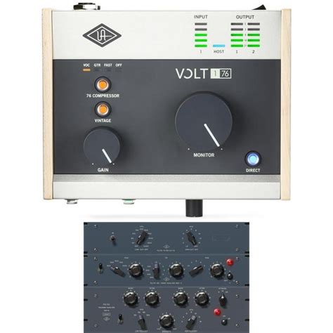 Universal Audio Volt 176 USB-C Audio Interface and Pultec Passive EQ ...