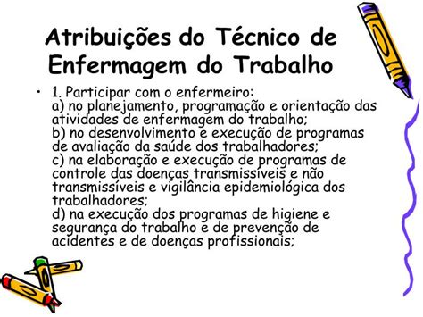 PPT Perfil e Atribuições Equipe Enfermagem Trabalho PowerPoint