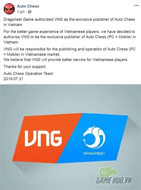 VNG chính thức trở thành nhà phát hành độc quyền Auto Chess tại Việt Nam