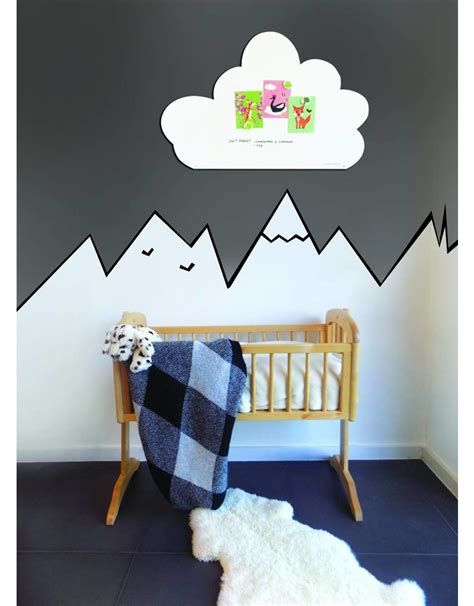 Fab Wonderwall Tableau Magn Tique Nuage X Cm