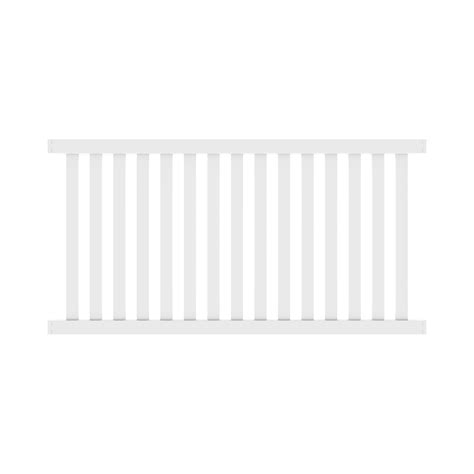 Barrette Outdoor Living 4 Ft H X 8 Ft W Closed Picket Vinyl Fence Panel And Reviews Wayfair Canada