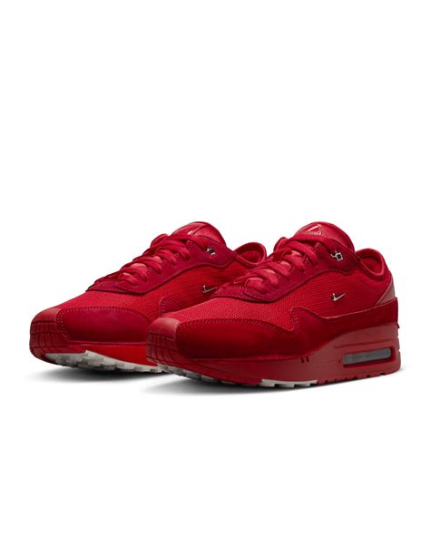 Air Max 1 X Jacquemus University Red And Metallic Silver HM6690 600