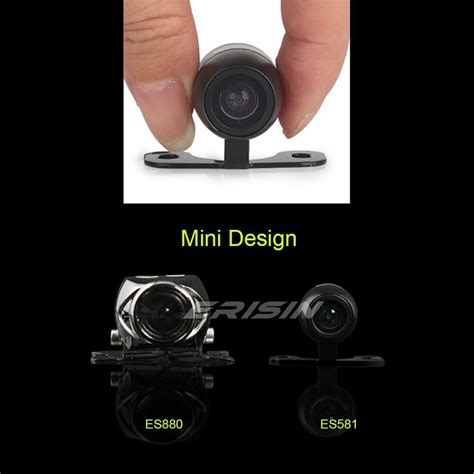 Mini HD Dynamic 170° CCD Color Reversing Rear View Camera Track ...