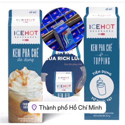 Kem B O Th C V T Rich Ice Hot G Kem Pha Ch Topping Ti N D Ng