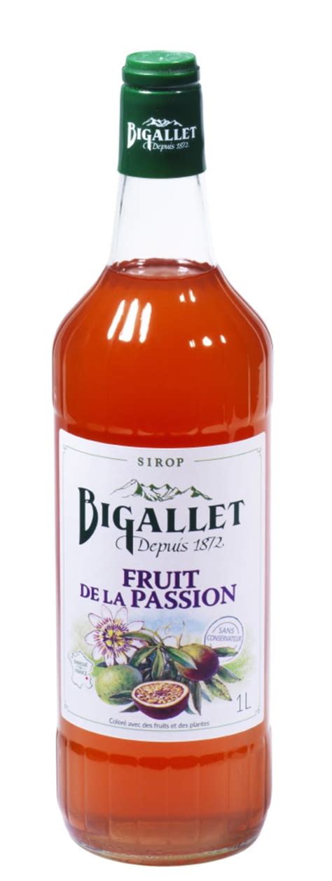 Sirop Passion L Bigallet Gamm Vert