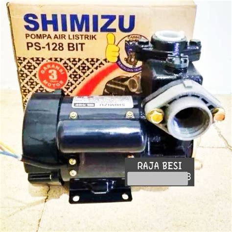 Jual Pompa Air Shimizu PS 128 Bit Tidak Otomatis Pompa Air Sumur