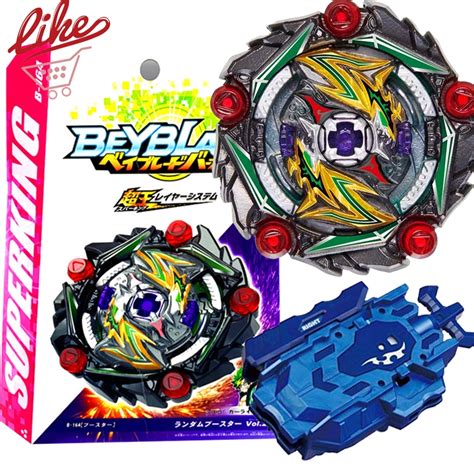 Super King Booster B164 Curse Satan Hr Un 1D With LR Launcher Beyblade