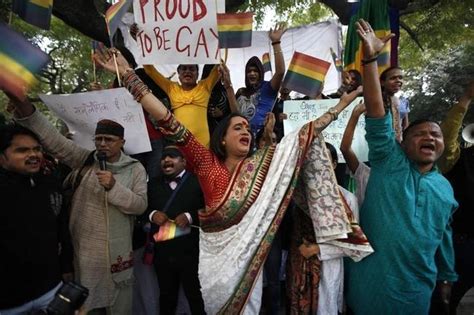 Indian Gay Rights Activists Protest PICS Indiatimes