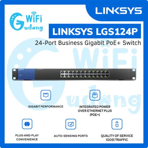 Jual Linksys Lgs P Ap Port Business Desktop Gigabit Poe Switch