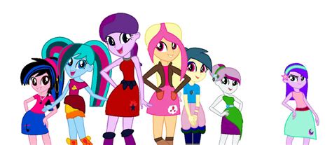 Mane 7 Eg By Rainbowshy14 On Deviantart