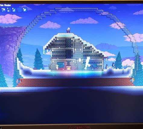 Do you guys like my snow globe? : Terraria