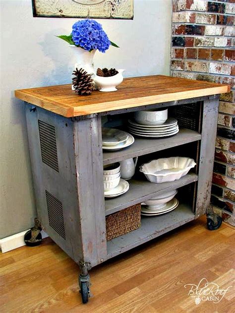 30 Rustic DIY Kitchen Island Ideas