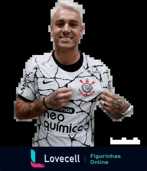 Figurinha Jogador Do Corinthians Comemorando Para WhatsApp Lovecell