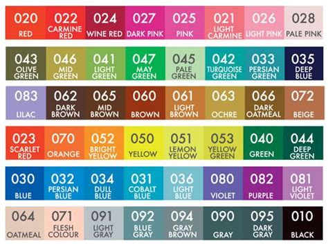 Kuretake Zig Clean Color Chart Hot Sex Picture