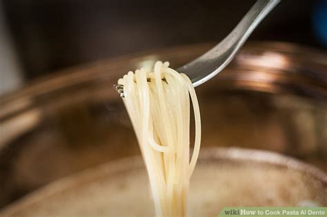 How To Cook Pasta Al Dente Steps With Pictures Wikihow