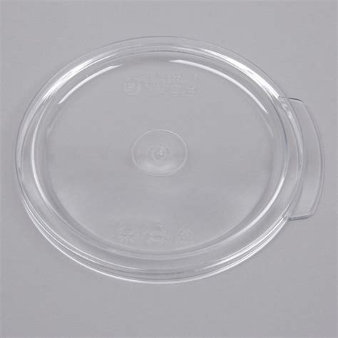 Cambro Rfscwc1135 1 Qt Clear Round Lid For Clear Camwear Containers