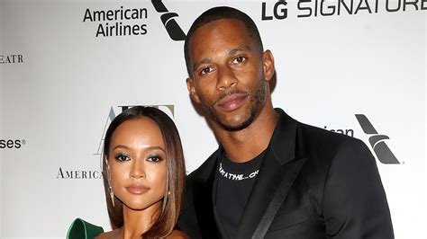 Victor Cruz Teases Engagement To Girlfriend Karrueche Tran Us Weekly