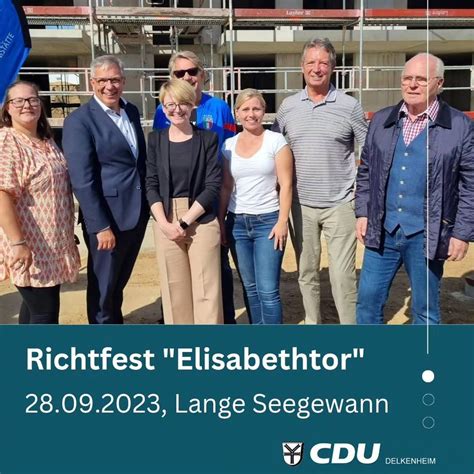 Richtfest Elisabethentor Cdu Wiesbaden Delkenheim