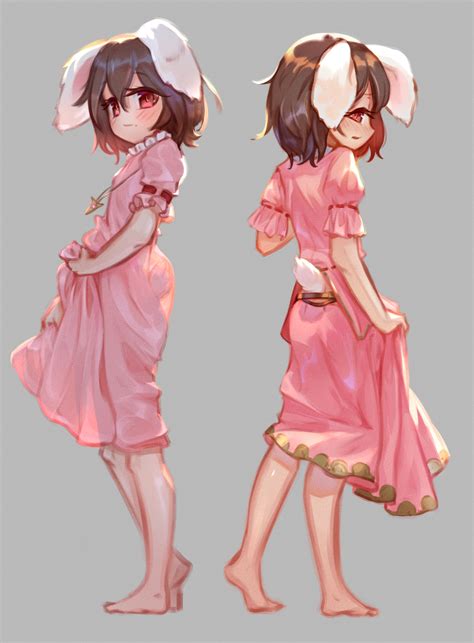 Inaba Tewi Touhou Drawn By Tlobtr Danbooru