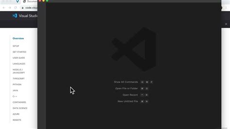 Installing Visual Studio Code On A Mac Youtube