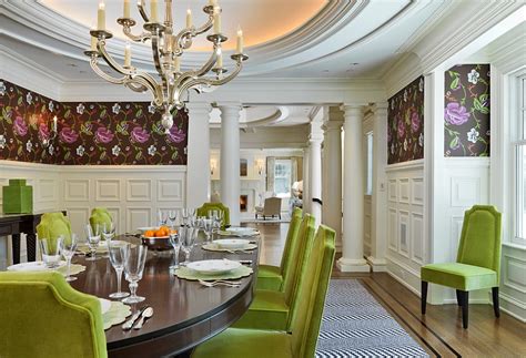 How To Use Green To Create A Fabulous Dining Room