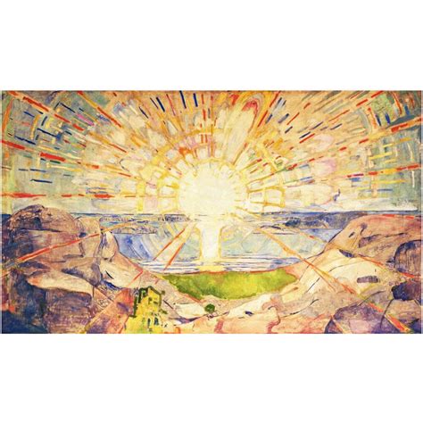 Edward Munch The Sun Pc Puzzle The Toy Store