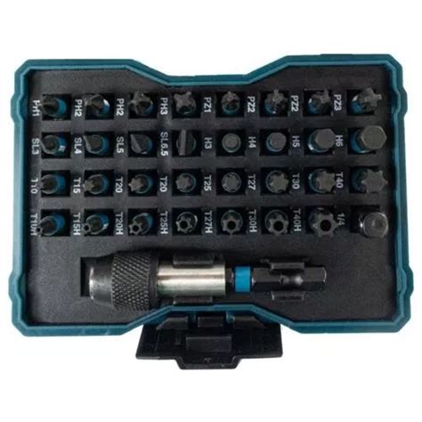 Kit Puntas De Destornillador Makita Black Impact 33 Piezas Cuotas Sin