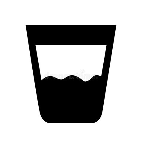 Water Glass Isolated Icon Stock Vector Illustration Of Natural 138244018