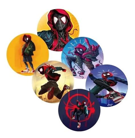 Obleas Comestibles Cm Di Metro Spider Man Miles Morales Meses