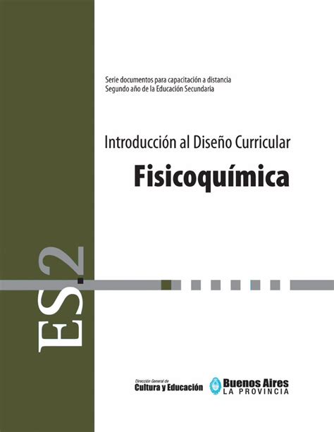 PDF Introducción al Diseño Curricular Fisicoquímica DPTIservicios2